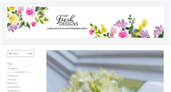 Desktop Screenshot of freshdesignsjewelry.com